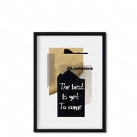 The best is yet to come