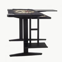 طاولة قيمنق زاوية لون اسود ماوس ذهبي