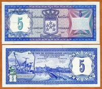 جزر الانتيل الهولندية فئة 5 غيلدر أنسر