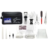 شنطة الحلاقة الكاملة 18 قطعة مع مكينة حلاقة