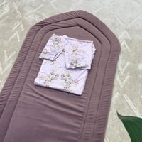 طقم صلاة سادة بني