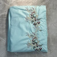 شرشف صلاة مرد مطرز سماوي