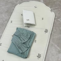 طقم صلاة ورد منثور زيتي