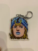 Steel Ball JoJo's Bizarre Adventure keychain