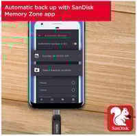 فلاش ميموري الترا دوال ديف جو سعه32قيقا ومخرج يو ا...