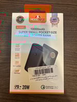 بور بانك بحجم10الف ملي امبير بمنفذين بي دي الشحن ا...