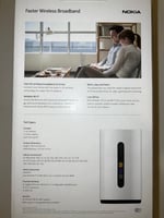 راوتر منزلي نوكيا5G سرعته تصل الى 3600 ميقا بت في...