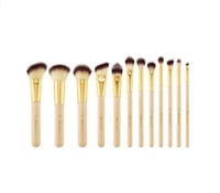 مجموعة فرش مكياج من بي اتش - 12 فرشاة