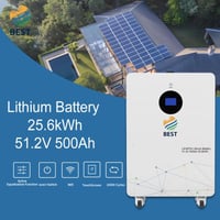 ‫بطارية ليثيوم 500 امبير 25ك 51.2فــ