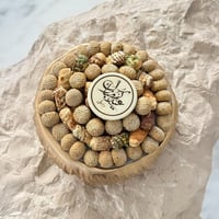 صينية ريزن ذهبي ( معمول 720جم و بيتيفور 280 جم )