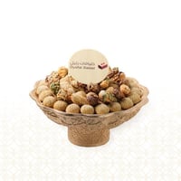 صينية فيبر ذهبي ( معمول 630 جم بيتيفور 380 جم )