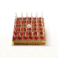 كيكة العسل بالفستق 36 قطعة ميني