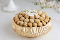 صينية ريزن ذهبي معمول الحجازي - 1 كيلو و 50 غرام