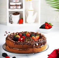 كيكة الكوكيز - طبقتين