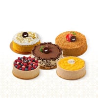 تشيز مانجو أو فواكة + كيكة 7 انش من اختيارك