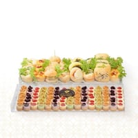 بكج تايني تشيز كيك + معجنات منوعة - 2 صينية