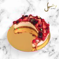 تشيز كيك الفواكه رمضان - 9 انش
