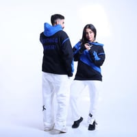 New black oversize hoodie