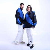 New black oversize hoodie