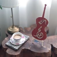 ميني كمان خشبي