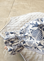 شرشف صلاة لف رسم باتيك رمادي الطرحة مثبتة