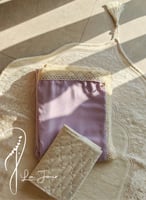 شرشف صلاة قطن بارد مربع مثل الملاية بنفسجي من لاجو...