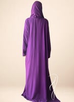 شرشف صلاة لف موف مزين بالكروشيه و الورد الاويا