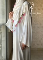 شرشف صلاة سستة أبيض مع أويا فوشي