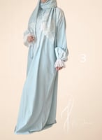 شرشف صلاة سستة رايون دانتيل عدة ألوان (حبة واحدة)