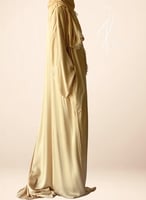 شرشف صلاة اويا اقواس سحاب بيج طرحة مثبتة