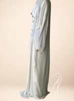 شرشف صلاة لف ابيض المزين بالكروشبه و الورد الاويا...