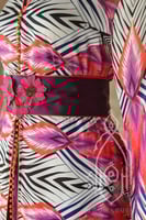 قفطان مغربي بخامة الحرير مع حزام