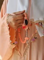 شرشف صلاة سستة خربزي باستيل بالكروشيه و الورد الاو...