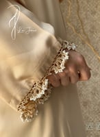 شرشف صلاة لف بيج كروشيه يدوي طرحة منفصلة