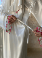 شرشف صلاة لف أبيض اويا فوشي