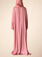 شرشف صلاة اويا ورد وردي بصلي قطن ستان و الطرحة متص...