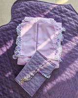 شرشف صلاة لف بنفسجى مزين بالاويا الفاخر من لاجور