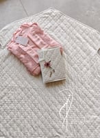 شرشف صلاة لف بنك فاتح مزين بالاويا تركي يدوي