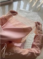 شرشف مرد لف وردي على خربزي دانتيل