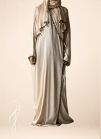 شرشف صلاة اويا ورد بيج ستان و الطرحة متصلة