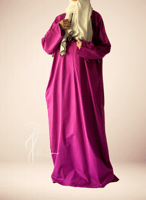 شرشف صلاة بسستة بنفسجي كروشيه بجيب