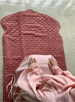 شرشف صلاة باتيك وردي سستة.