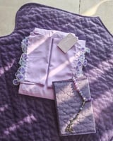 شرشف صلاة لف بنفسجى مزين بالاويا الفاخر من لاجور