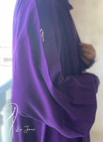 شرشف سادة موف بنفسجي سستة