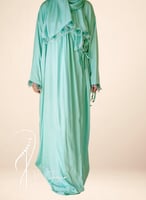 شرشف صلاة لف تيفني ستان مزين بأويا يدوي من لاجور