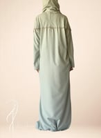 شرشف صلاة سحاب تفني مزين بالكروشي يدوي و الطرحة من...