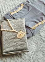 شرشف صلاة لف تركواز اويا و الورد الاصف المميز