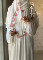 شرشف صلاة سستة أبيض مع أويا فوشي