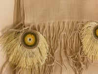 طرحة بكروشيه طاووس اويا تركي