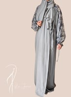 شرشف صلاة لف رسم باتيك رمادي من لاجور